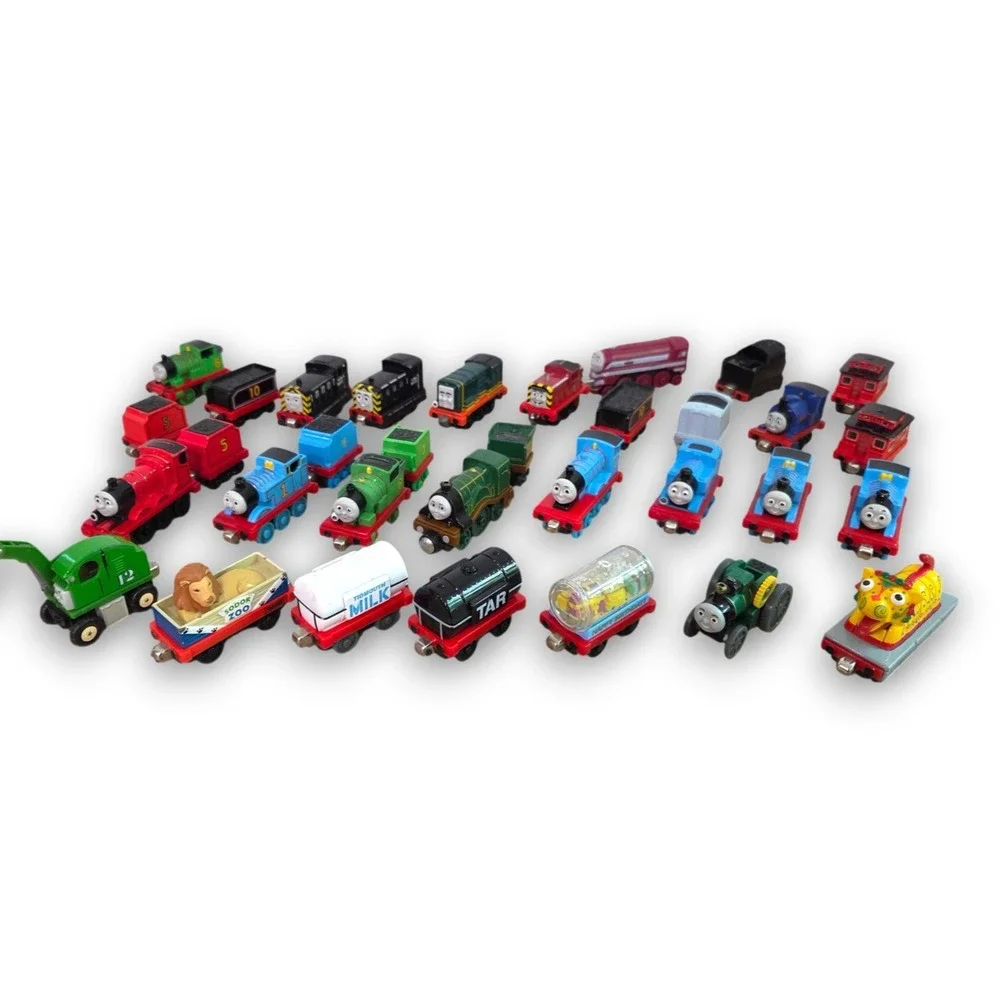 Large Lot of 33 Thomas The Tank Engine Friends Diecast Metal Trains